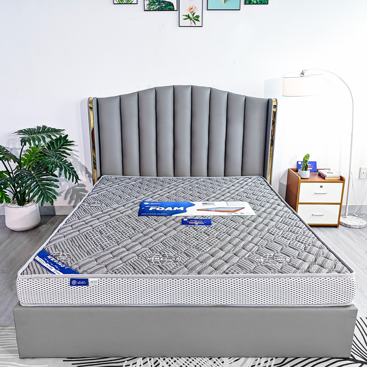 nệm đông á memory foam 1