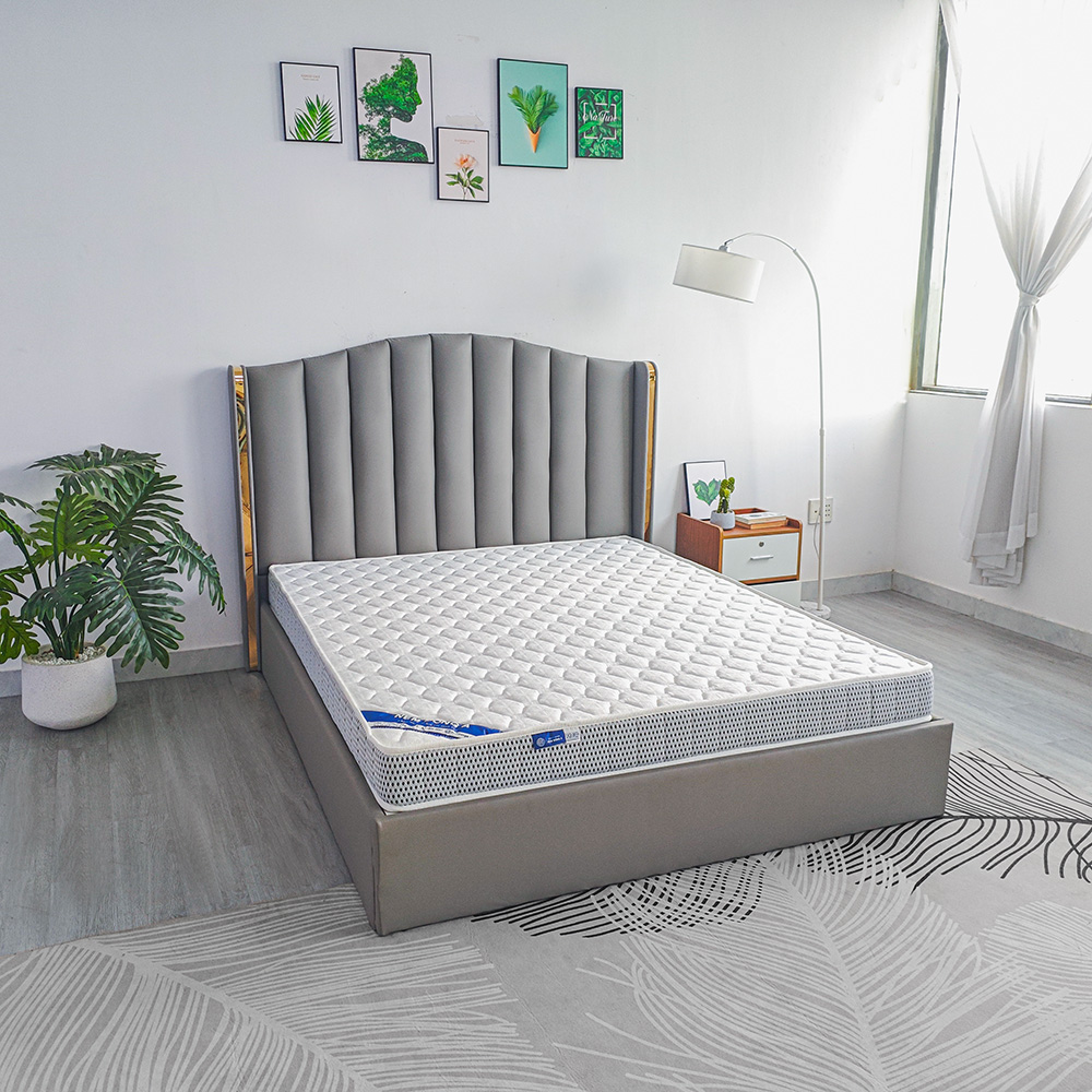 nệm đông á memory foam trắng
