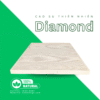 Nệm cao su thiên nhiên đông á Diamond