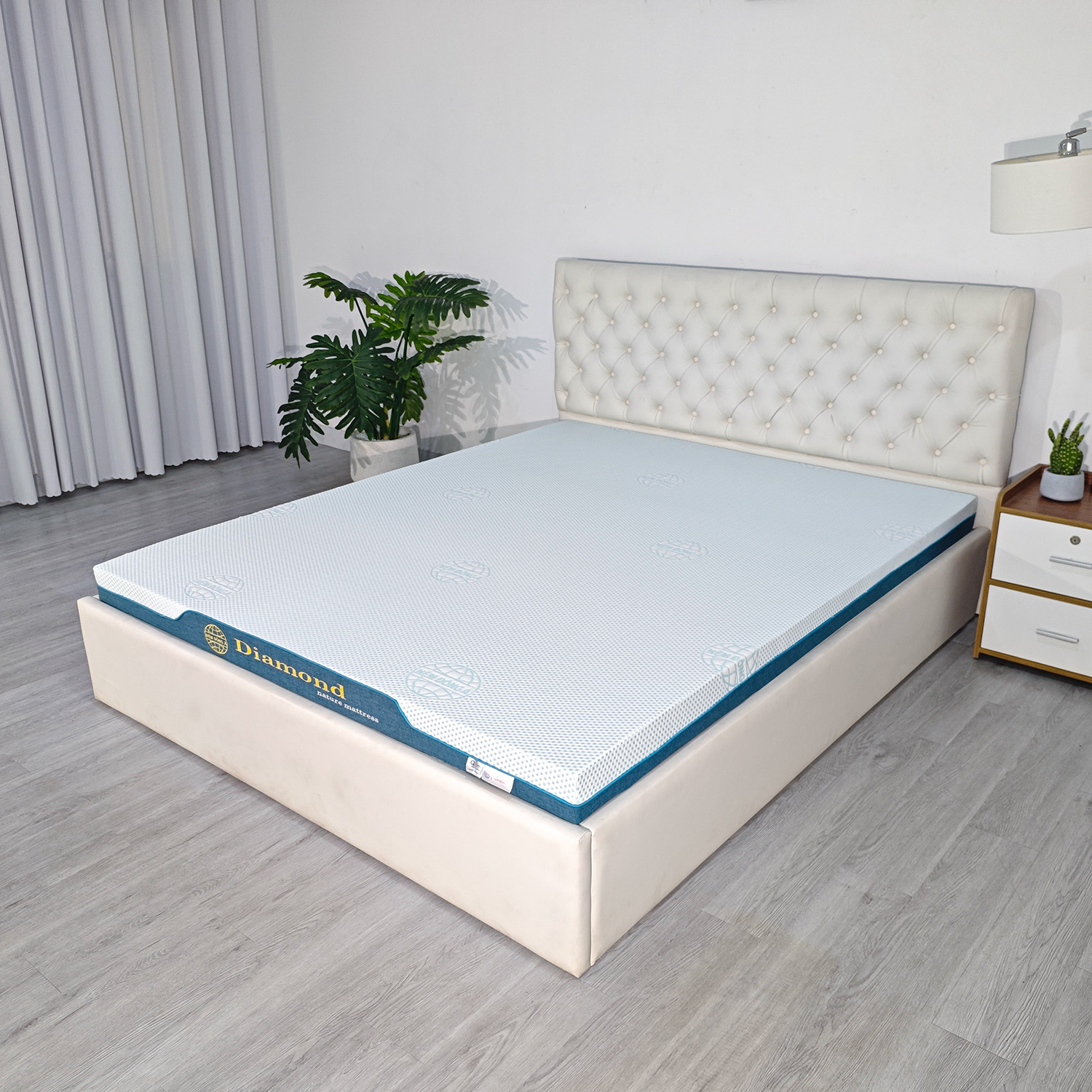 nệm cao su thiên nhiên đông á diamond chính hãng 11