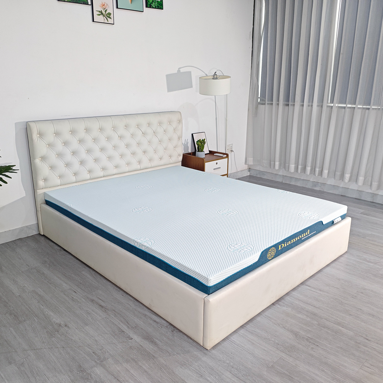 nệm cao su thiên nhiên đông á diamond chính hãng 12