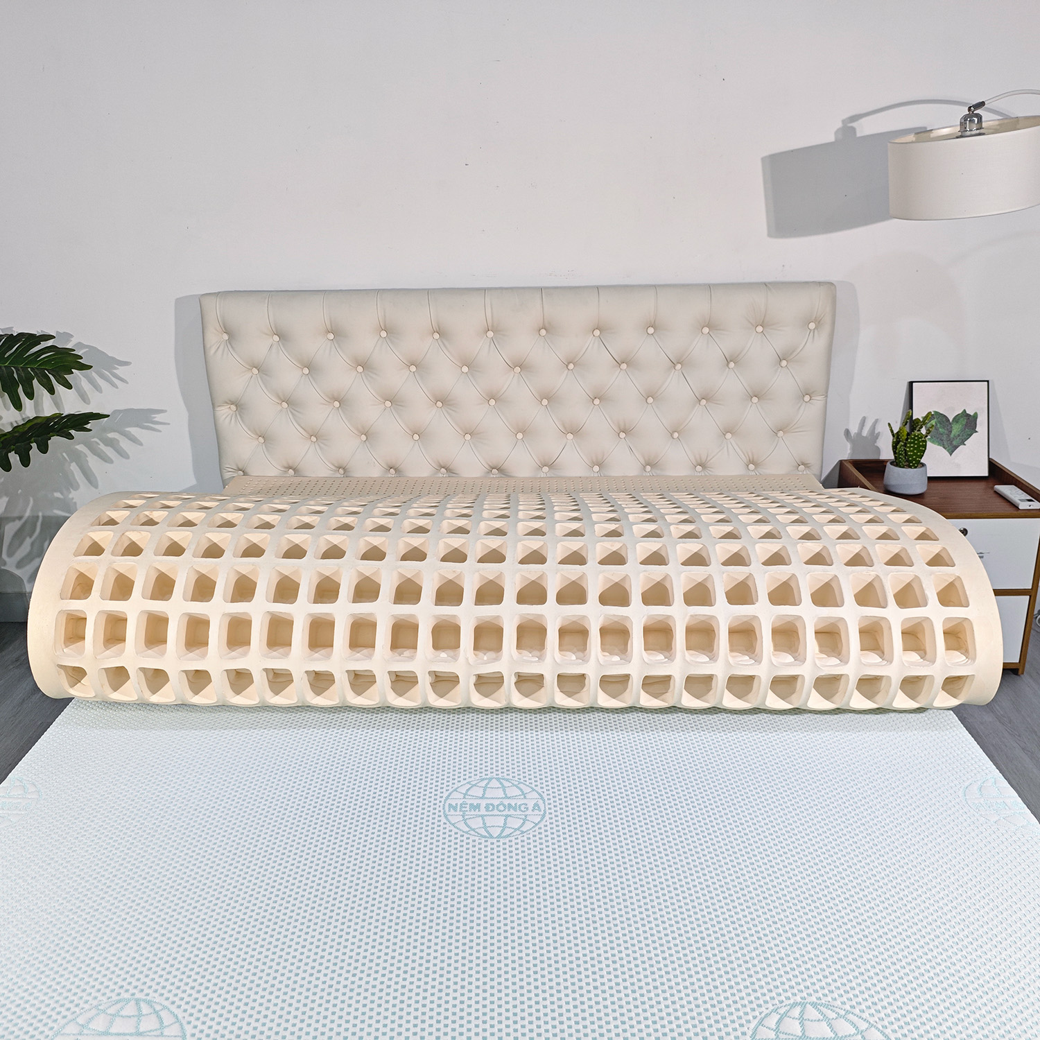 nệm cao su thiên nhiên đông á diamond chính hãng 2