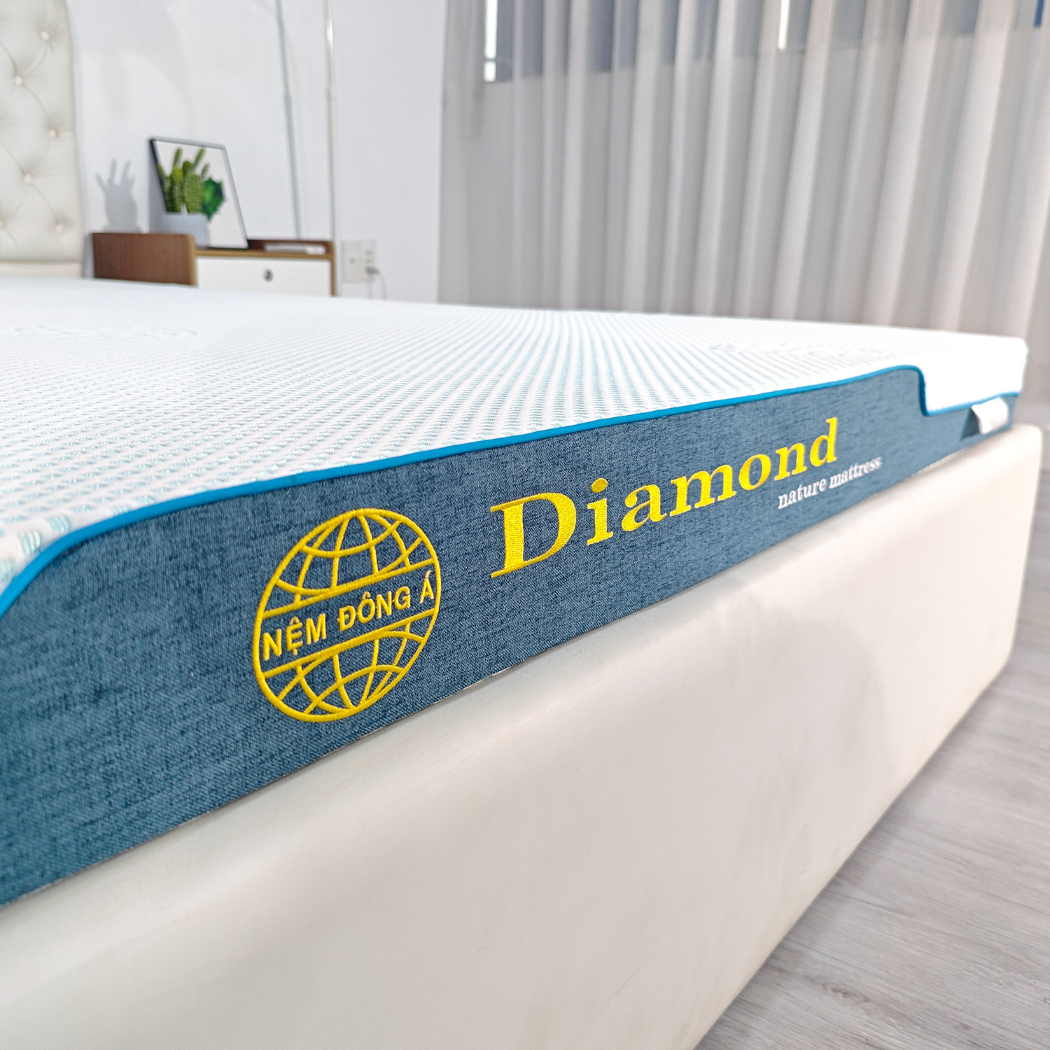 nệm cao su thiên nhiên đông á diamond chính hãng 7