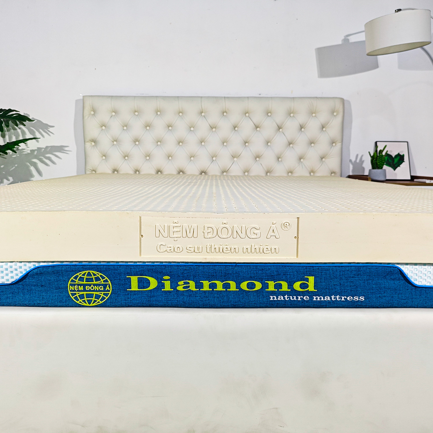 nệm cao su thiên nhiên đông á diamond chính hãng