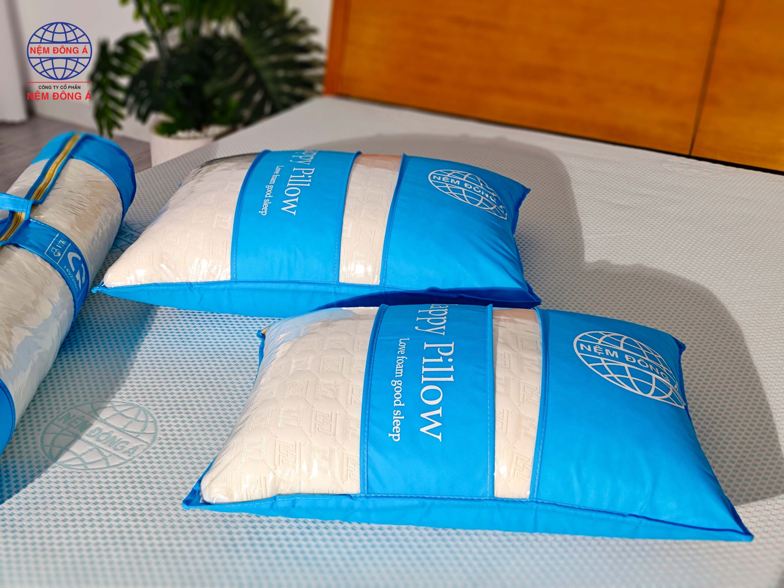 gối đông á happy