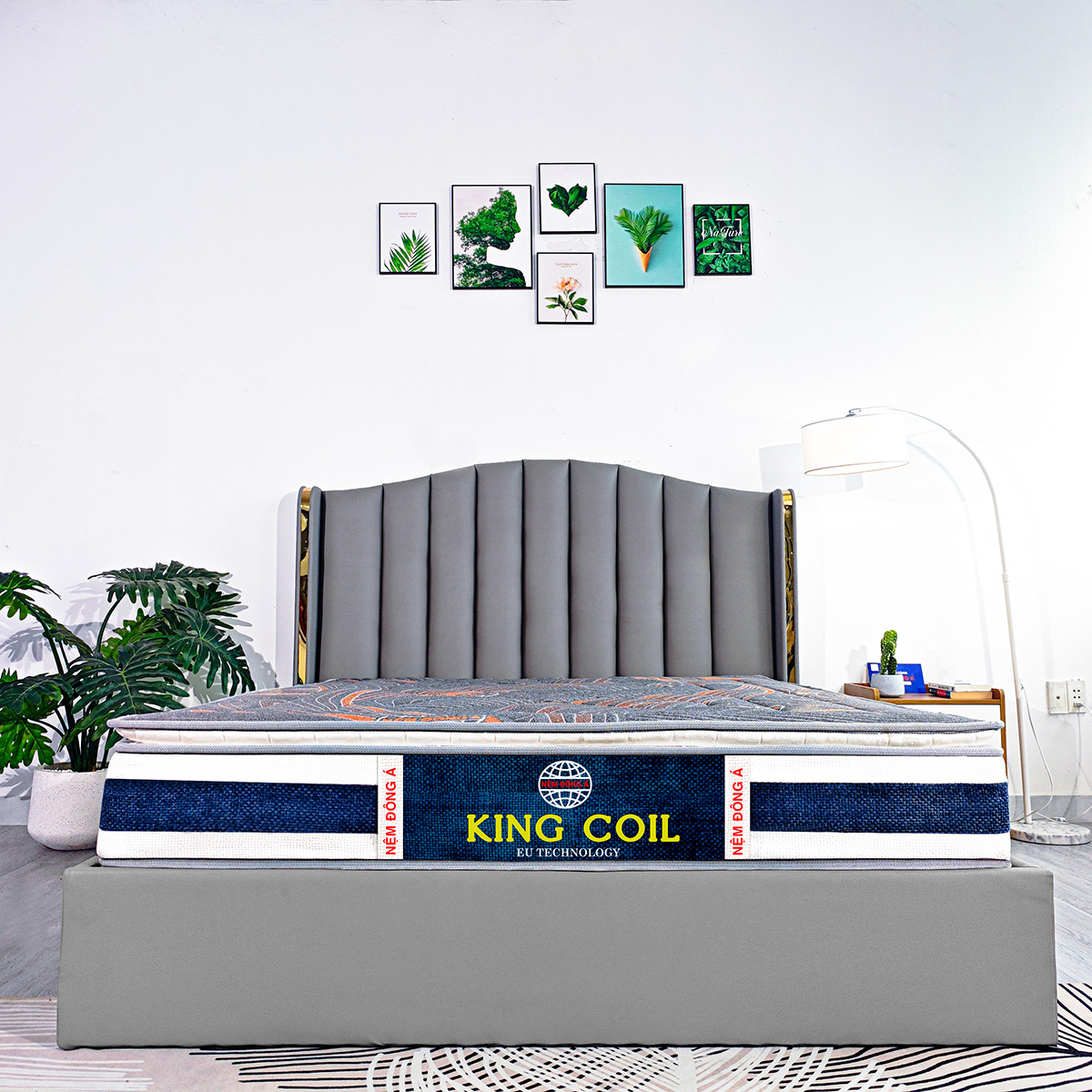 nệm lò xo đông á king coil