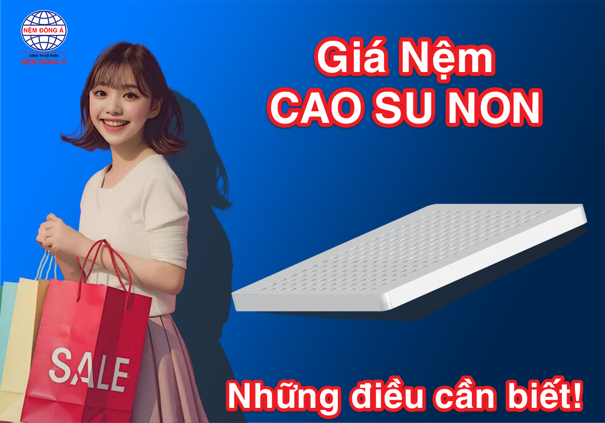 giá nệm cao su non
