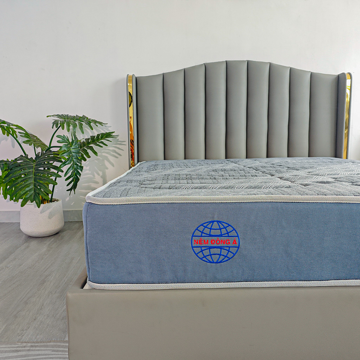 logo nệm lò xo đông á dream life