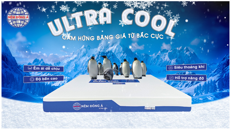 nệm đông á ultra cool