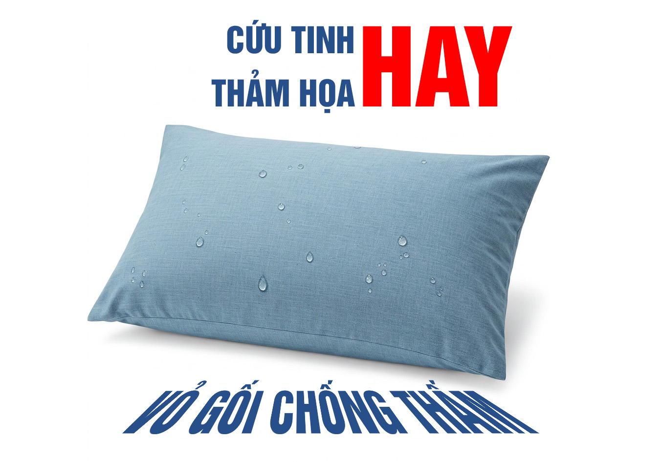vỏ gối chống thấm cứu tinh hay thảm họa