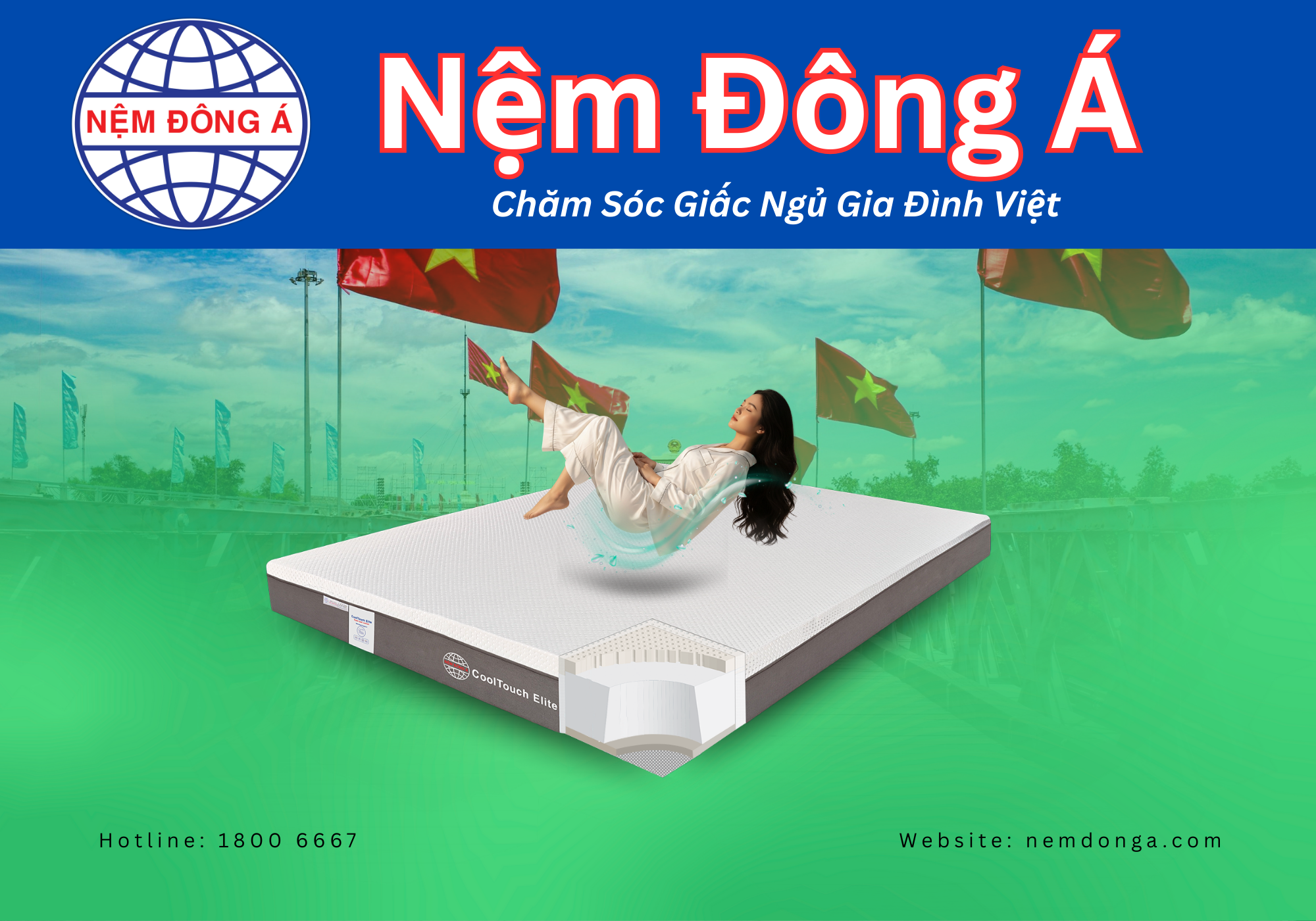 Nệm Đông Á 2/9