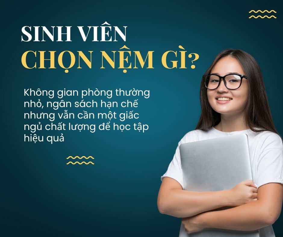Nệm giá rẻ cho sinh viên