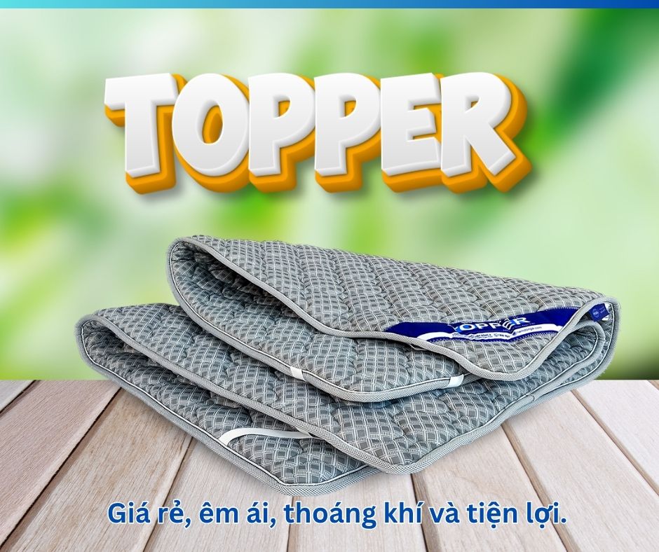Topper nệm cho sinh viên