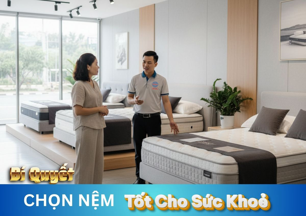 cách chọn nệm cho mọi đối tượng
